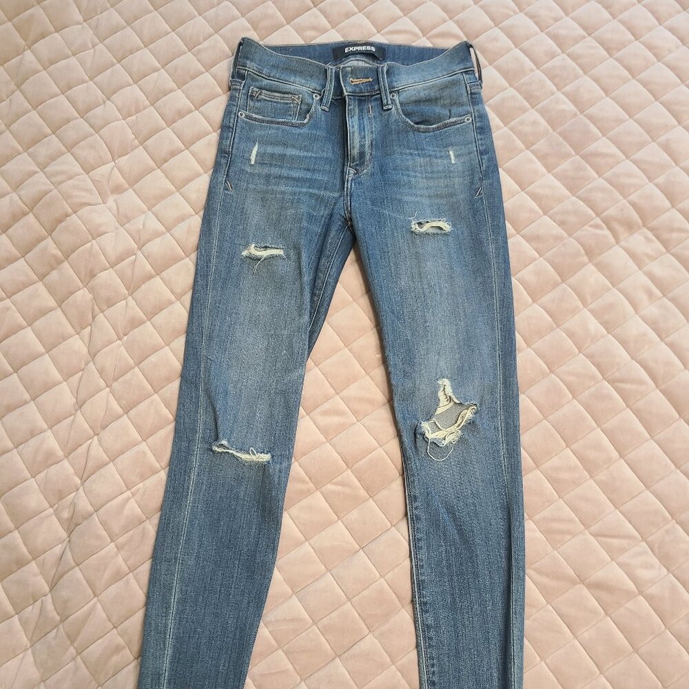 Skinny stretch denim